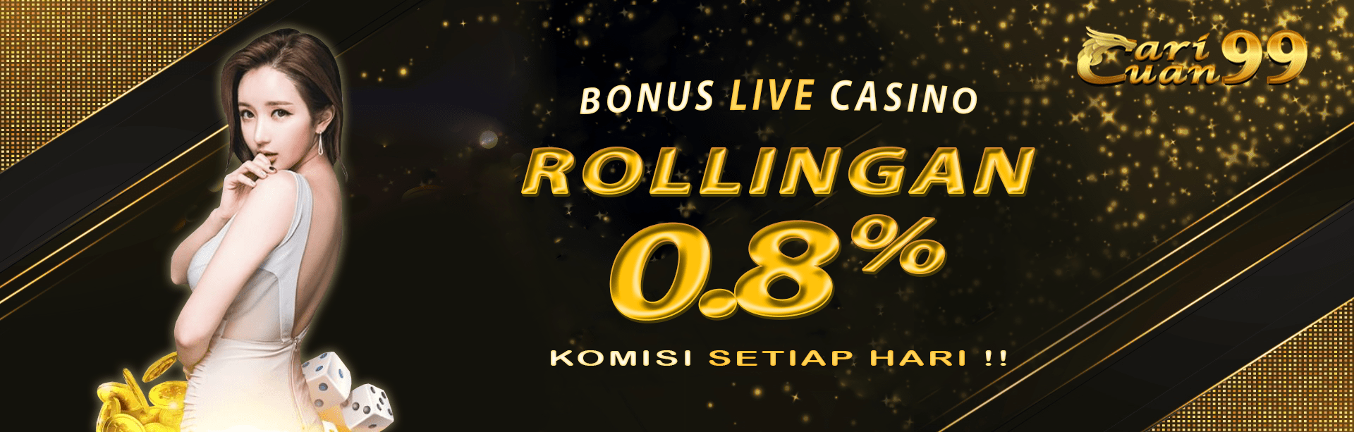 ROLLINGAN CASINO 0.8%