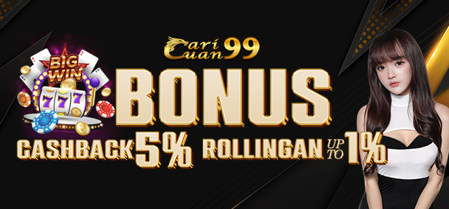 Cashback plus rollingan slot